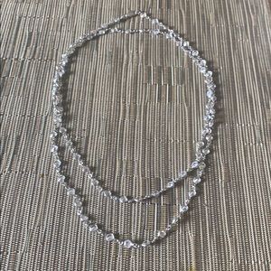 Jewelry - Sterling Silver end CZ stone necklace Jewelry - Sterling Silver end CZ stone necklace